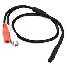 Чувствительный Аудио Пикап микрофон микрофонный кабель для системы видеонаблюдения скрытый DVR камера