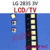 Светодиод высокой мощности для LG, 2835 SMD, 100 шт., супер-яркие диоды для телевизора, SMD светодиодный 1210, 3528, 1 Вт, 100 лм, холодный белый свет, подсветка телевизора ► Фото 2/4