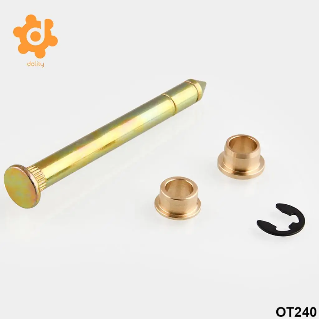 2 Sets Car Door Hinge Pins Pin Bushing Kit for Ford F150 F250 F350