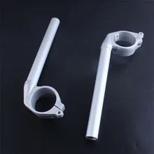 Серебро для Yamaha YZF R1 YZF-R1 2004 2005 2006 2007 2008 ЧПУ зажим руля Ons рукоятка ручки