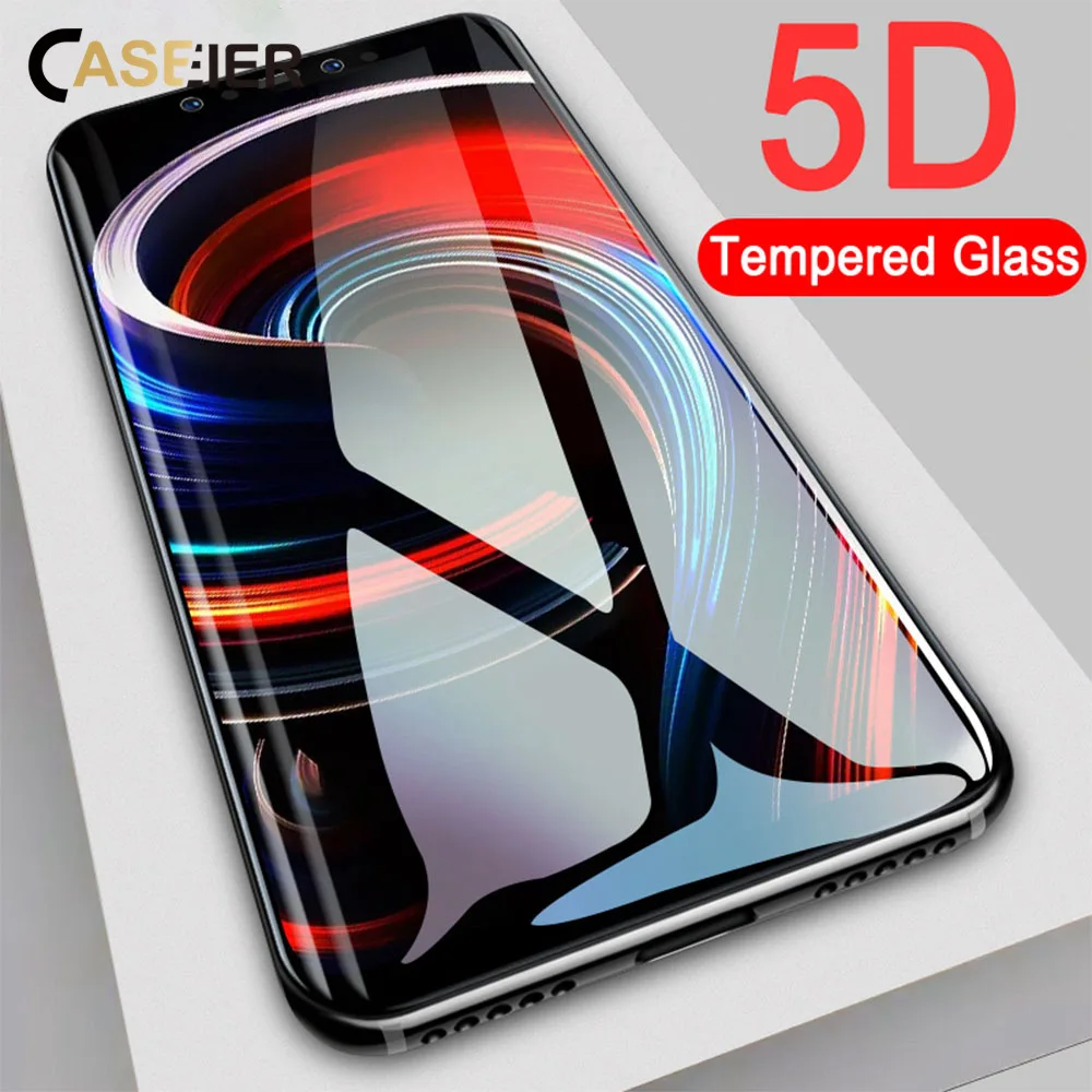 

CASEIER Full Cover Tempered Glass For Xiaomi Redmi 5 Plus Note 5 4X Screen Protector For Xiaomi Max3 Mi 8 6X Tempered Glass Film