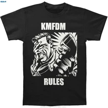 GILDAN KMFDM Men's Rules T-shirt Black Loose Short Sleeve Mens Shirts O-Neck Sunlight Men T Shirt Cute Tatoo Lover T-Shirt GILDAN KMFDM Men's Rules T-shirt Black Loose Short Sleeve Mens Shirts O-Neck Sunlight Men T Shirt Cute Tatoo Lover T-Shirt