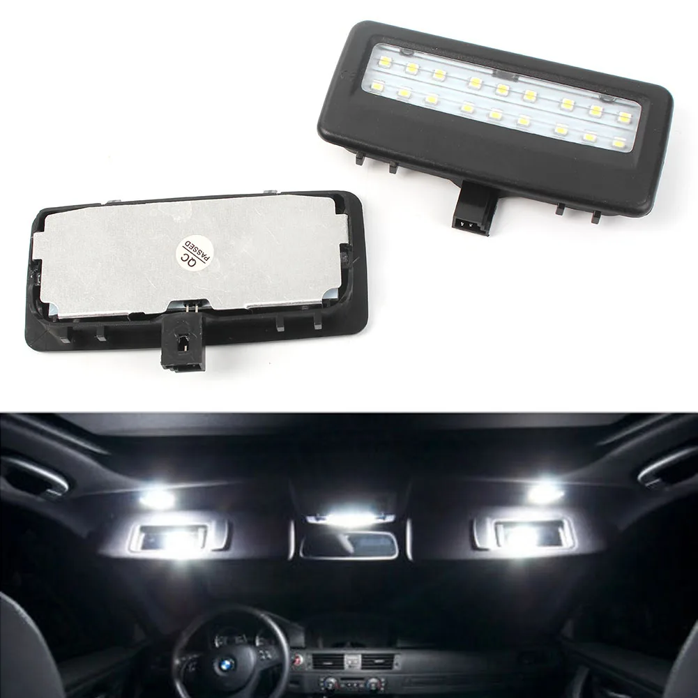 

For BMW 5 Series F10 F11 F07 & 7 Series F01 F02 F03 F04 Error Free LED SMD Vanity Mirror Visor light Lamp Auto Car Accessories