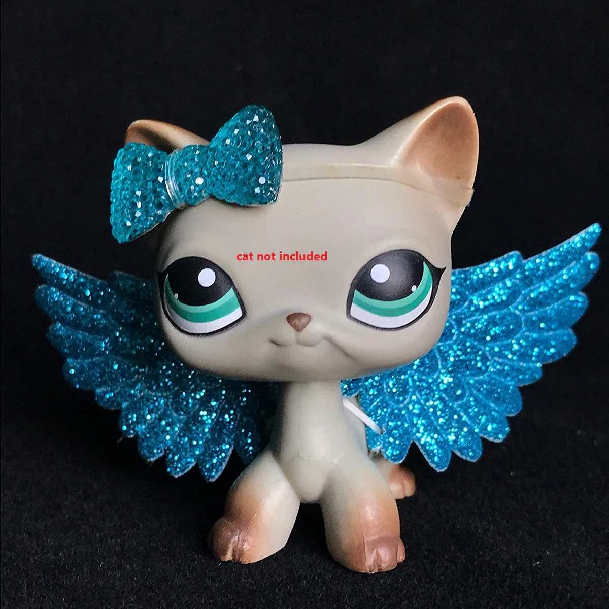 

Cartoon Animals Accessories Bow Wings 2 Piece (cat not Included)