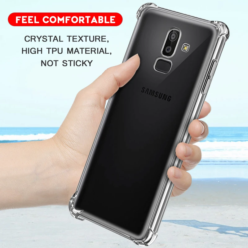 

Full Protective Airbag TPU Phone Cases For Samsung Galaxy S10 5G S10e Plus A70 A40 A20 A30 A50 M20 M10 J6 J4 Plus J8 2018 Cover