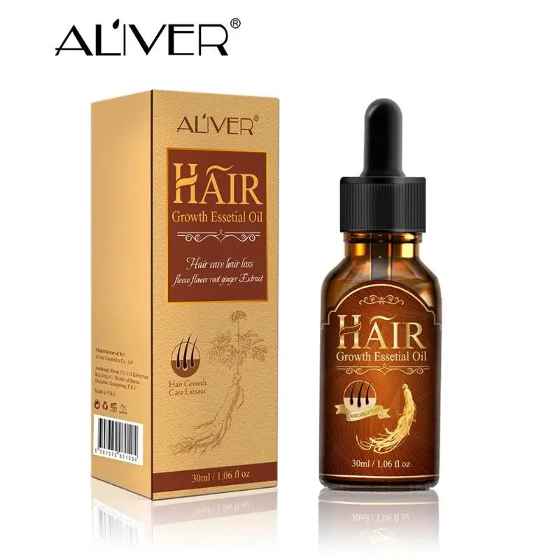 1pc Fast Powerful Hair Growth Essential Oil Regrowth Essence Liquid Treatment Preventing Hair Loss Hair Oil Hair Care