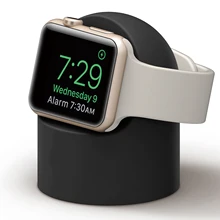 Probefit Silikon Stehen für apple watch serie 4 3 2 1 38mm 42mm 40mm 44mm KABEL Management halter Für Iwatch 4 3 2 1