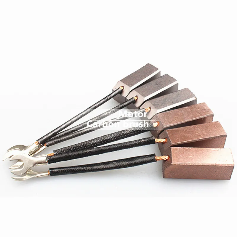 

Wear-resistant high copper semi copper single wire Generator carbon brushes,Generator carbon brush 8 10 12.5 32 40mm,J18465