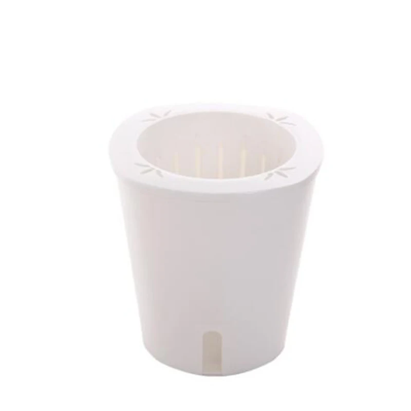 Auto Irrigate Flower Pot Vase Self-Watering Planter Lazy Planting Round Decor For Garden Indoor Home Decoration Gardening Flower Auto Irrigate Flower Pot Vase Self-Watering Planter Lazy Planting Round Decor For Garden Indoor Home Decoration Gardening Flower