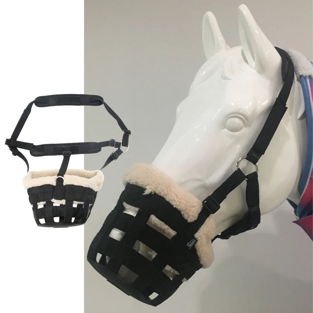 

Horse Grass Muzzle Equestrian Equipment Supplies for Men Women Outdoor Horse Riding