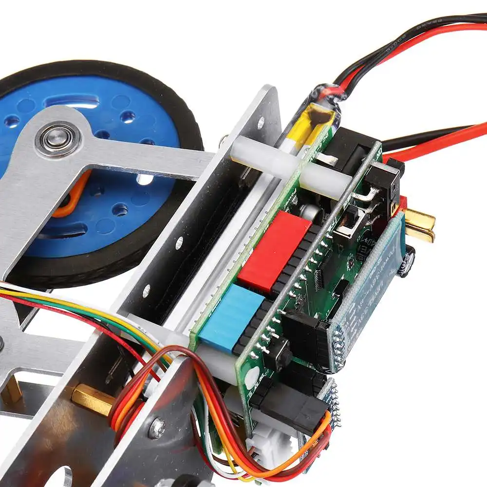  Programmable Smart RC Robot Bike Car Self Balance Car APP bluetooth Control Educational Kit - 32990212584