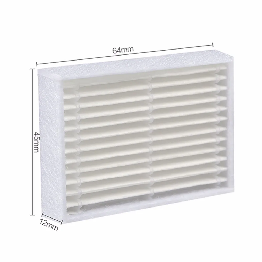 6pcs Replacement Hepa Filter For Panda X600 Pet Kitfort KT504 For Robotic Robot Vacuum Cleaner Accessories