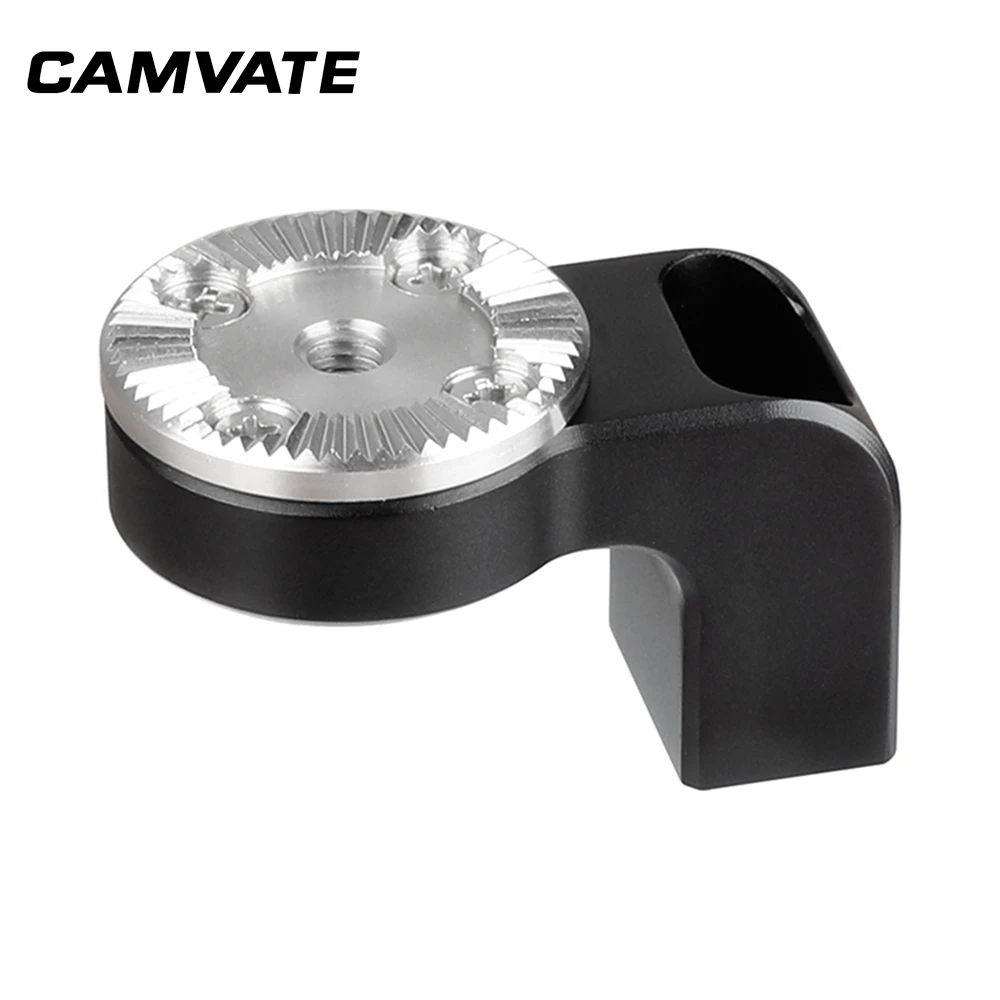 Адаптер с внутренней резьбой CAMVATE ARRI Rosette M6 резьбовыми отверстиями 1/4 20 для L