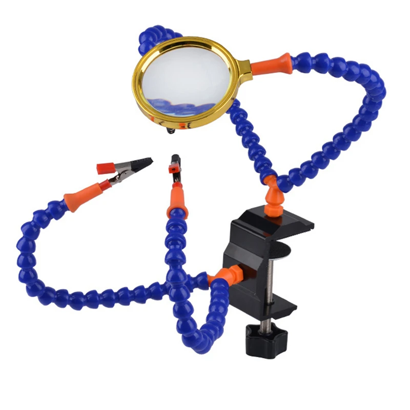 

Multi Soldering Station Third Hand Tool With 2/3/4 Flexible Arms Soldeirng Iron Holder for PCB Welding Repair