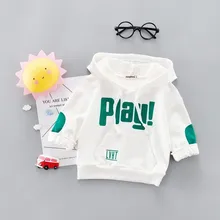 New Spring Autumn Fashion Baby Clothes Infant Letter Blouse Kid Hoodies Tops Boys Girls Cotton Leisure Sport Hooded Sweatshirts цена New Spring Autumn Fashion Baby Clothes Infant Letter Blouse Kid Hoodies Tops Boys Girls Cotton Leisure Sport Hooded Sweatshirts цены онлайн