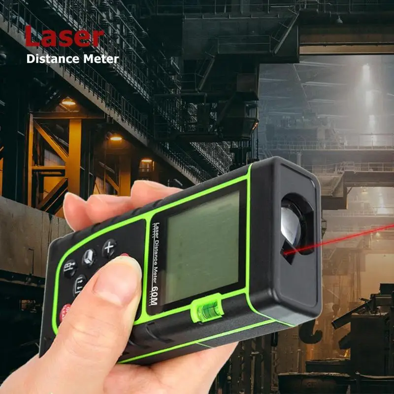 

Waterproof Handheld Laser Distance Meter 40M 60M 80M 100M Laser Rangefinder Building Measure Tool Device Ruler Test Tool