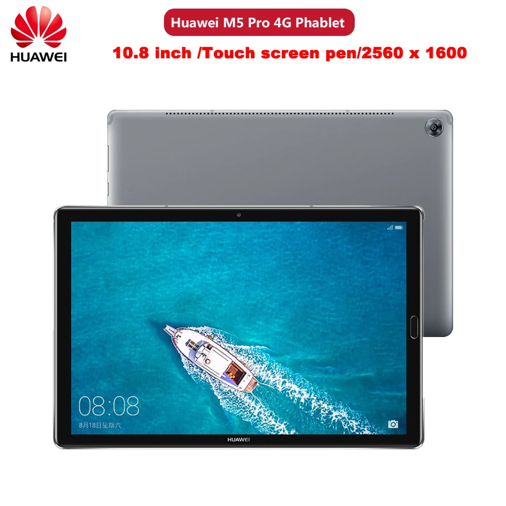 

Huawei M5 Pro 4G LTE Phablet 10.8 inch Android 8.0 Kirin 960 Octa Core 4GB RAM 64GB ROM 13.0MP Rear Camera Fingerprint Sensor