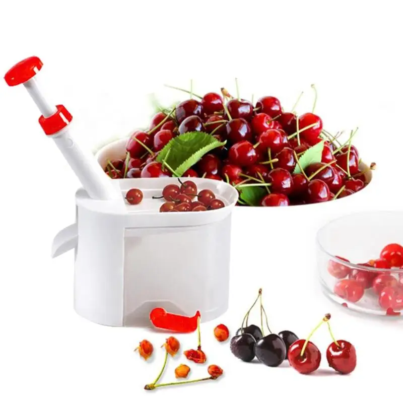Легкий контейнер для удаления вишневых семян, машина для удаления вишневых косточек, оливковых косточек, фруктов, овощей, кухонные гаджеты