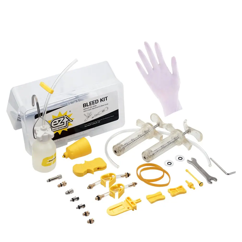 

Disc Brake Oil Change Bleed Kit Oil Mineral Set Bicycle Tool Repair Riding Hydraulic Cycling Accessories