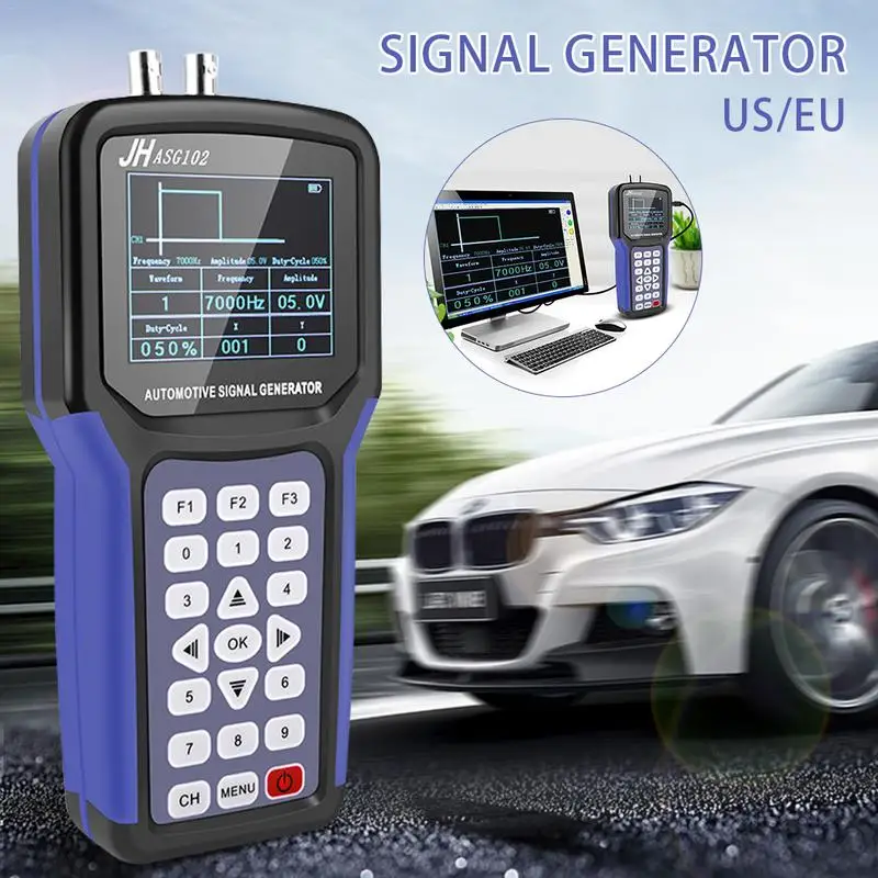 

ASG102 Analog Signal Generator Voltage and Frequency Signal Source Dual Channel Diagnostic Instrument
