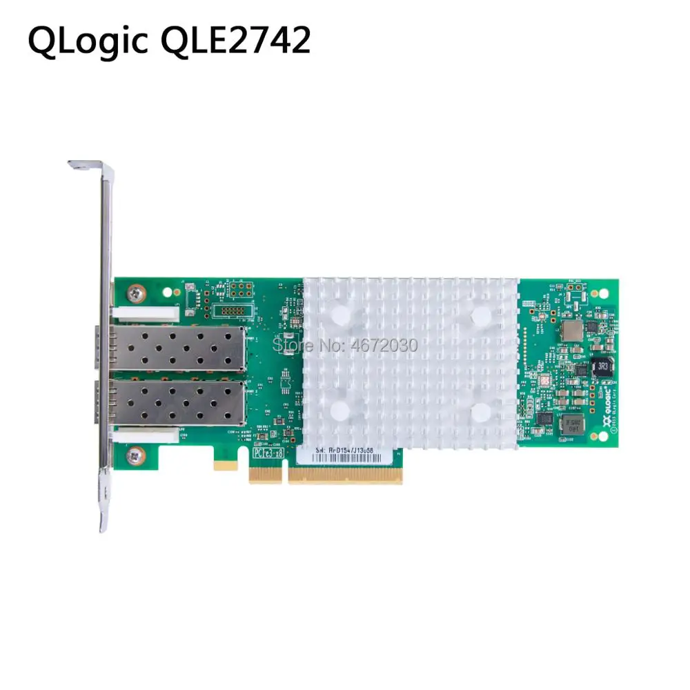 Оригинальная карта Qlogic 2742 Канальные адаптеры Qle2742 HBA | Компьютеры и офис