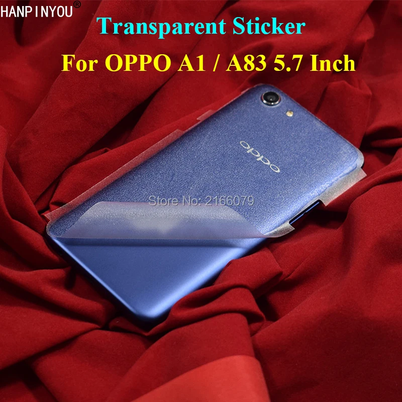 For OPPO A83 / A1 5.7&quot Full Cover Back Carbon Fiber Grid Leather/ Cat Eyes Sticker Durable Transparent Screen Protector Film | Мобильные
