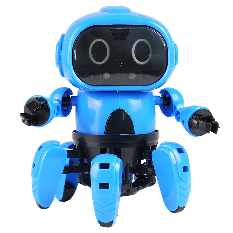 MoFun-963 DIY Собранный Электрический робот инфракрасное препятствие избегания и следить за мной режим обучающая игрушка-лучший подарок для