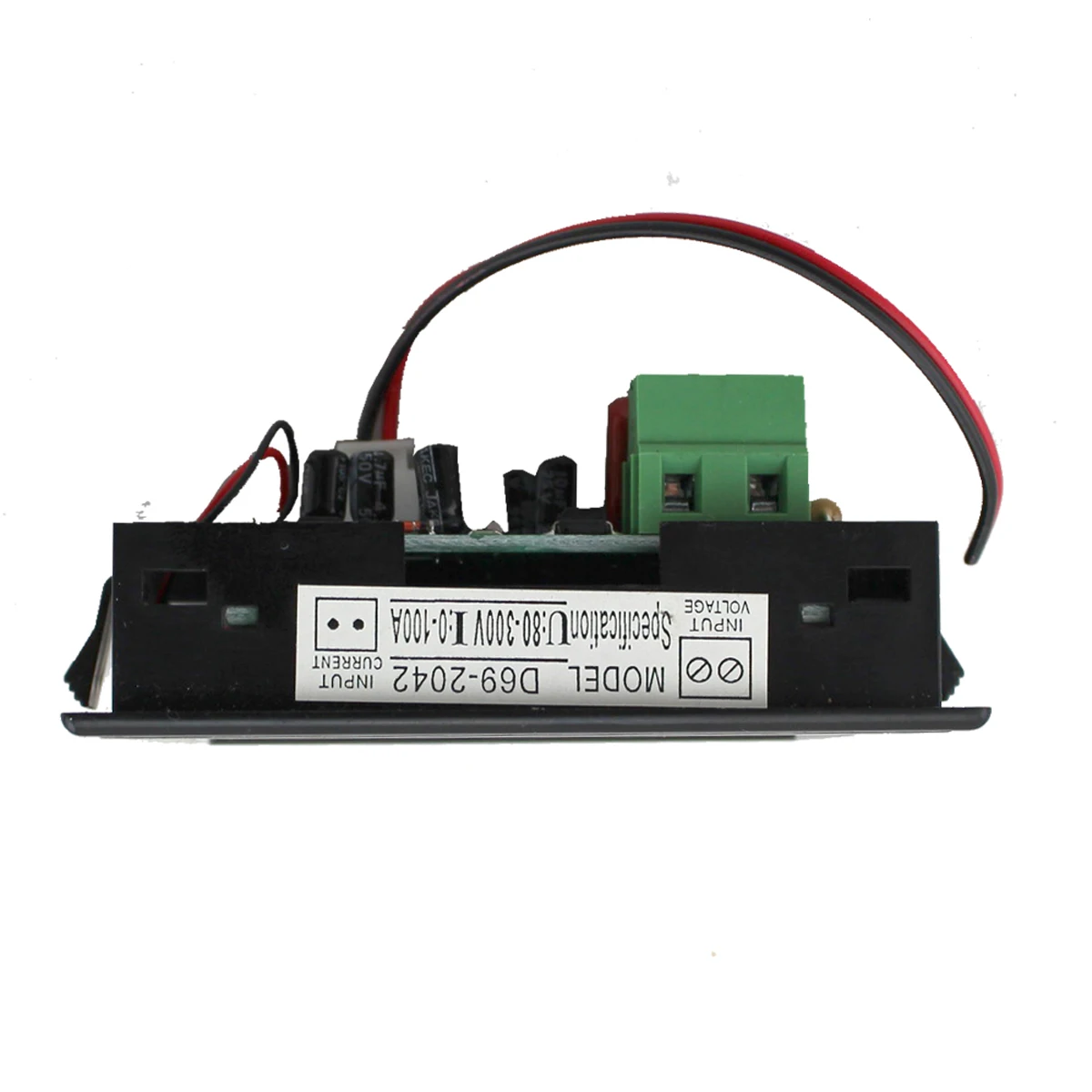 D69 2042 AC80 300V 100A Цифровой вольтметр переменного тока Амперметр синий ЖК дисплей