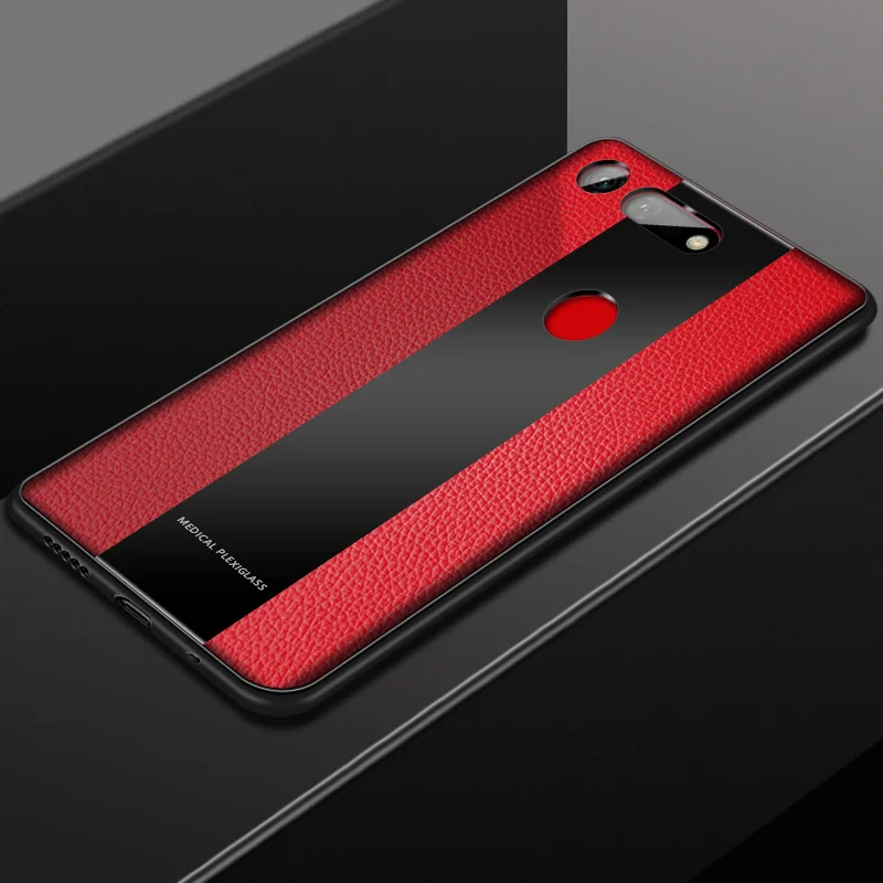 Чехол для Huawei Honor V20 View20 из искусственной кожи чехол закаленного стекла HonorV20