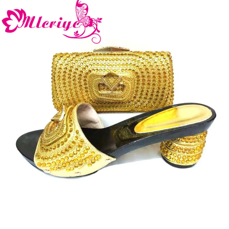 

New Arrival Ladies Party Shoes with Matching Bags Set Sales In Women Matching Shoes and Bag Set Set of Shoes and Bags To Match