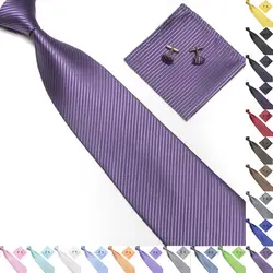 Запонки набор галстуков свадебные платок розовый плотные Галстуки для мужской костюм галстук мужской носовой платок аксессуар