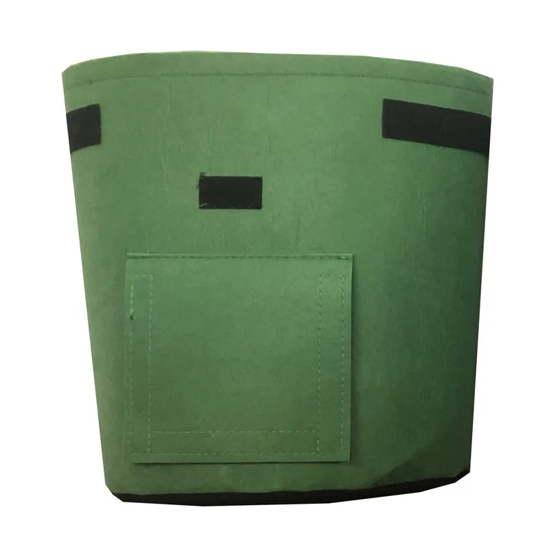 ZOLLOR Vegetable Plant Grow Bag DIY Potato Planter Non-woven fabrics Tomato Planting Container Bag Thicken Garden Pot Supplies