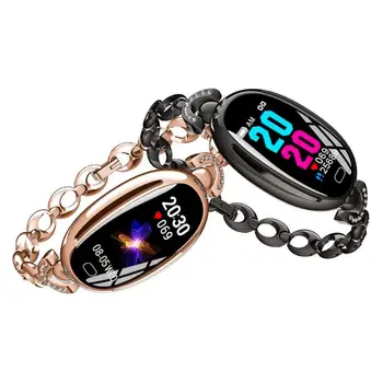 

E68 Smart Bracelet Women Activity Fitness Tracker Heart Rate Monitor Blood Pressure IP67 Waterproof Smart Wristband