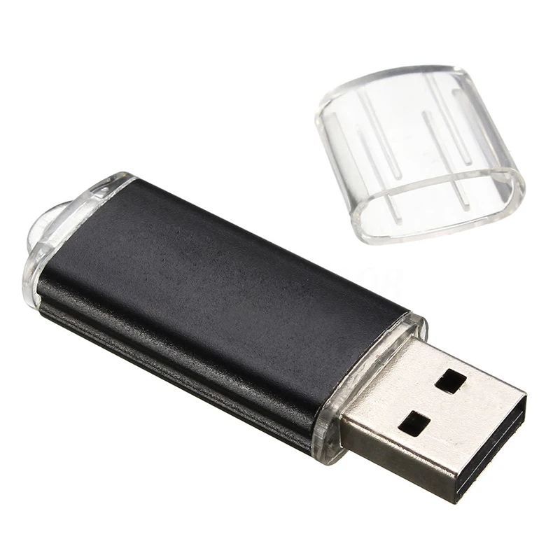 10 шт. 64 Мб USB 2,0 флеш-накопитель черный