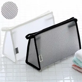 

New Fashion Women Transparent Case Plastic Waterproof PVC Travel Make Up Bags Beauty Toiletry Zipper Bag Hot