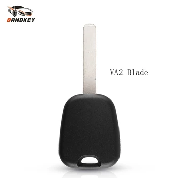 

Dandkey Transponder Auto Car Remote Key Shell Case For Citroen C2 C3 C4 C5 C6 For Peugeot 207 307 308 807 Key No Chip VA2 Blade