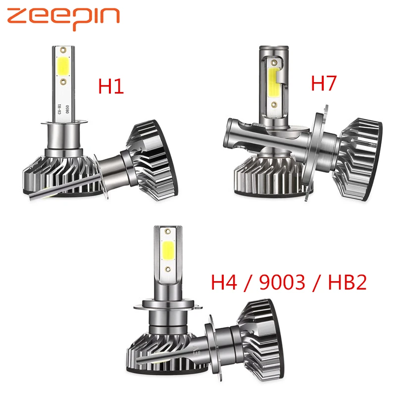 Car Lights Bulbs LED HI/H7/H4 / 9003 / HB2 Car DOB LED Headlight 72W