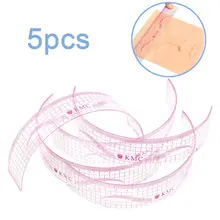 Прочная татуировка бровей правила бровей Макияж инструмент карта дуга линейка для бровей вышивка татуировки правила бровей