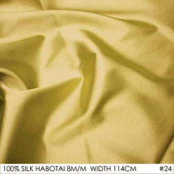 

[CLEARANCE SALE]SILK HABOTAI 114cm width 8mm/100% Pure Silk Fabric for sewing christmas decorations for home Promotion No24 1m