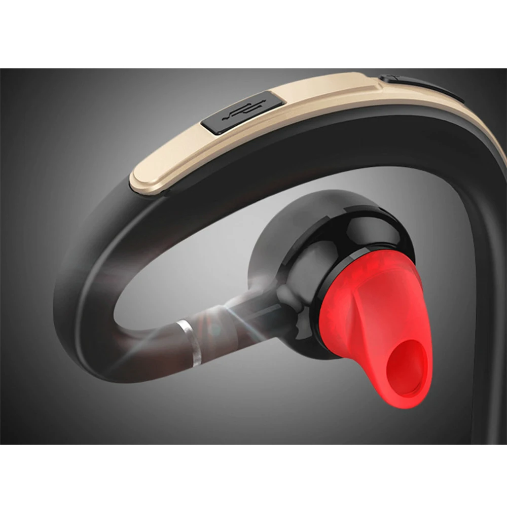 High quality New CSR Car Bluetooth Headphone Mic Voice Control Wireless Bluetooth Headset Auto Accessories