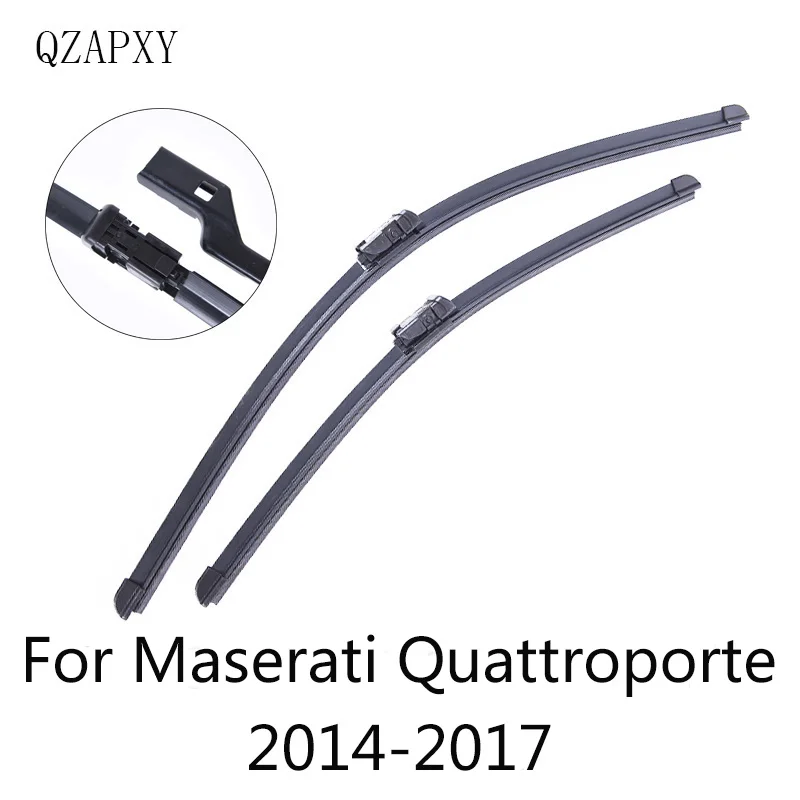 QZAPXY Стеклоочистители Лезвия для Maserati Quattroporte формы стеклоочиститель аксессуаров для автомобилей