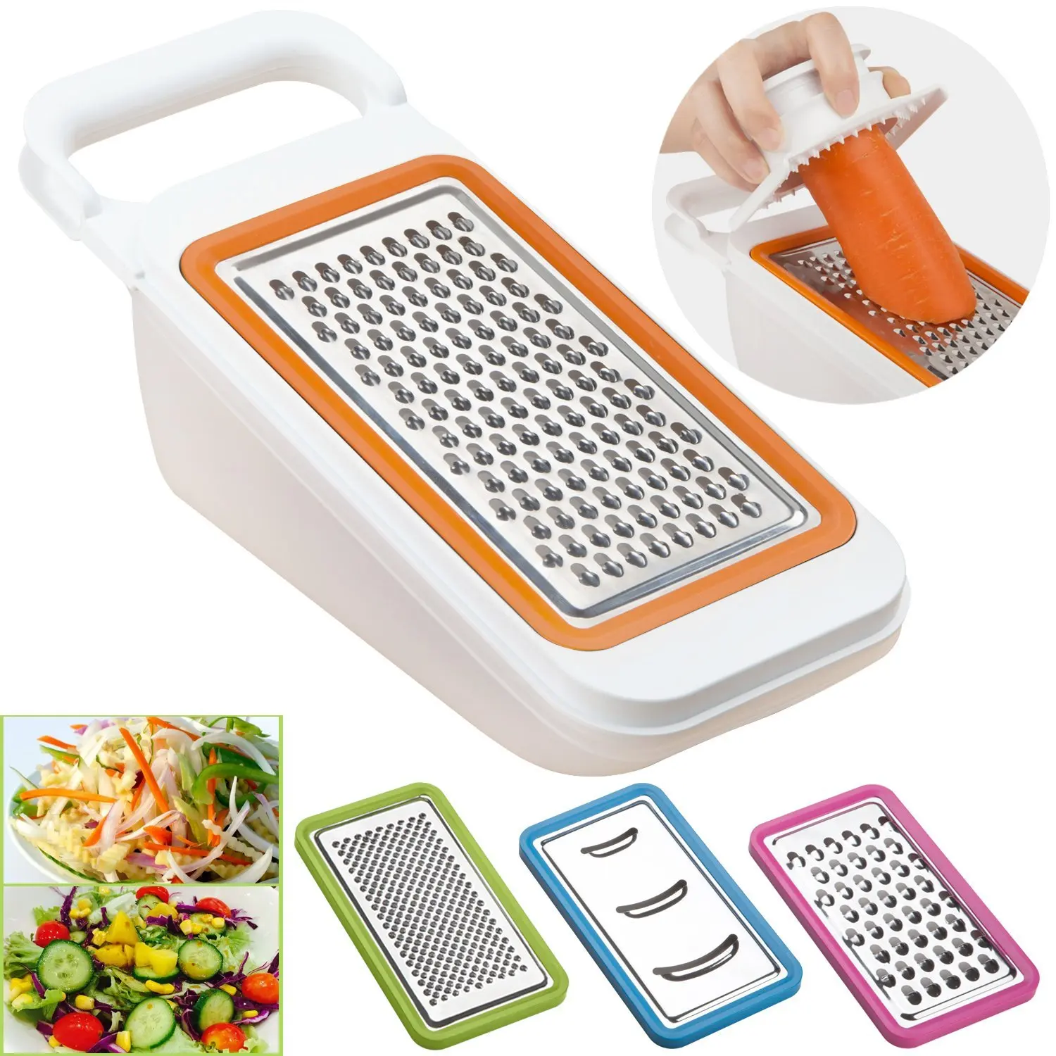 Buy 4 Kinds Blades Peeler Vegetable Slicer Cutter