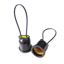 CLAITE Водонепроницаемый E27 Медный провод гнездо лампочки держатель для лампы для внутреннее и наружное освещение