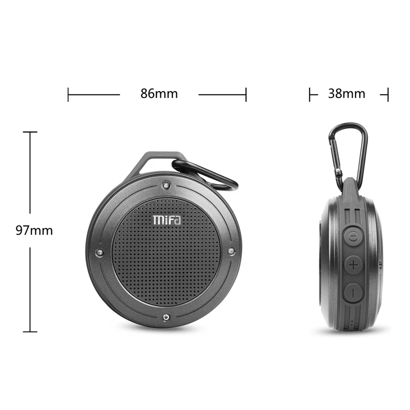 MIFA F10 открытый беспроводной Bluetooth 4 0 стерео портативный динамик Встроенный