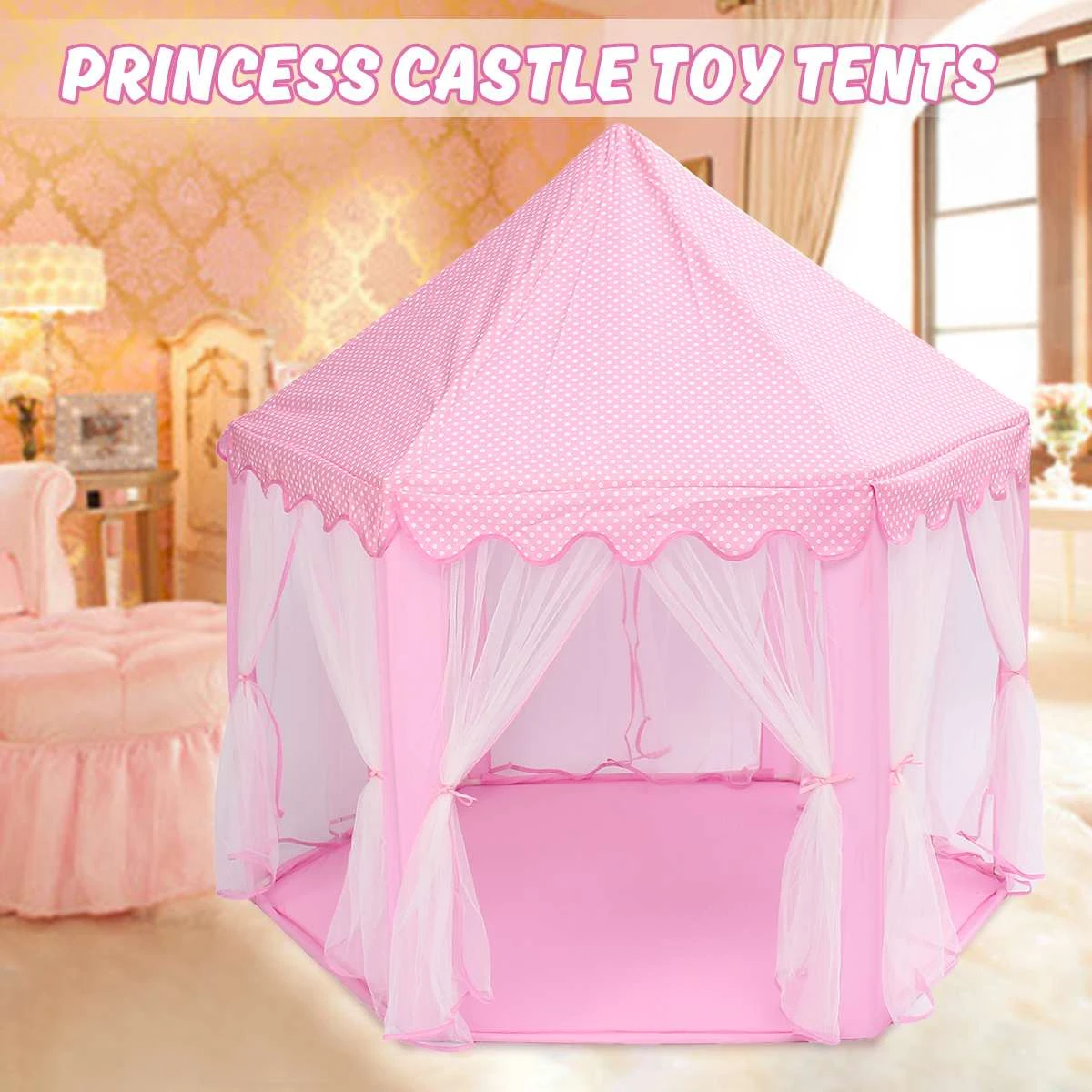 portable princess castle play tent