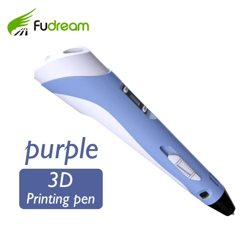 

3d penFudream 2 Generation LCD Display DIY 3D Printing Pen Arts 3D pens For Kids Drawing Tools high quality ABS PLA plastic