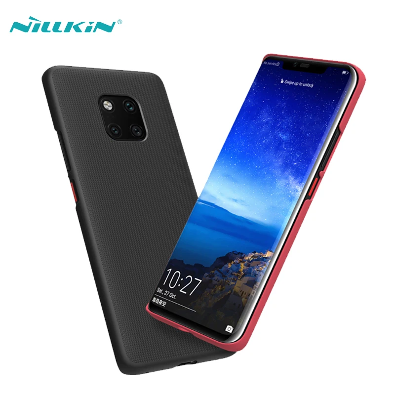 

For Huawei Mate 20 Pro Case Cover NILLKIN Super Frosted Shield Matte Plastic Hard Phone Cases For Huawei Mate 20 Pro Back Covers