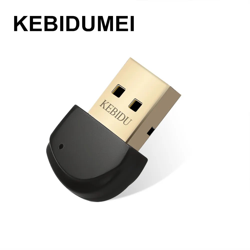 Kebidumei беспроводной USB Bluetooth 5,0 адаптер Bluetooth ключ Музыкальный звуковой приемник адаптер для компьютера ПК ноутбука