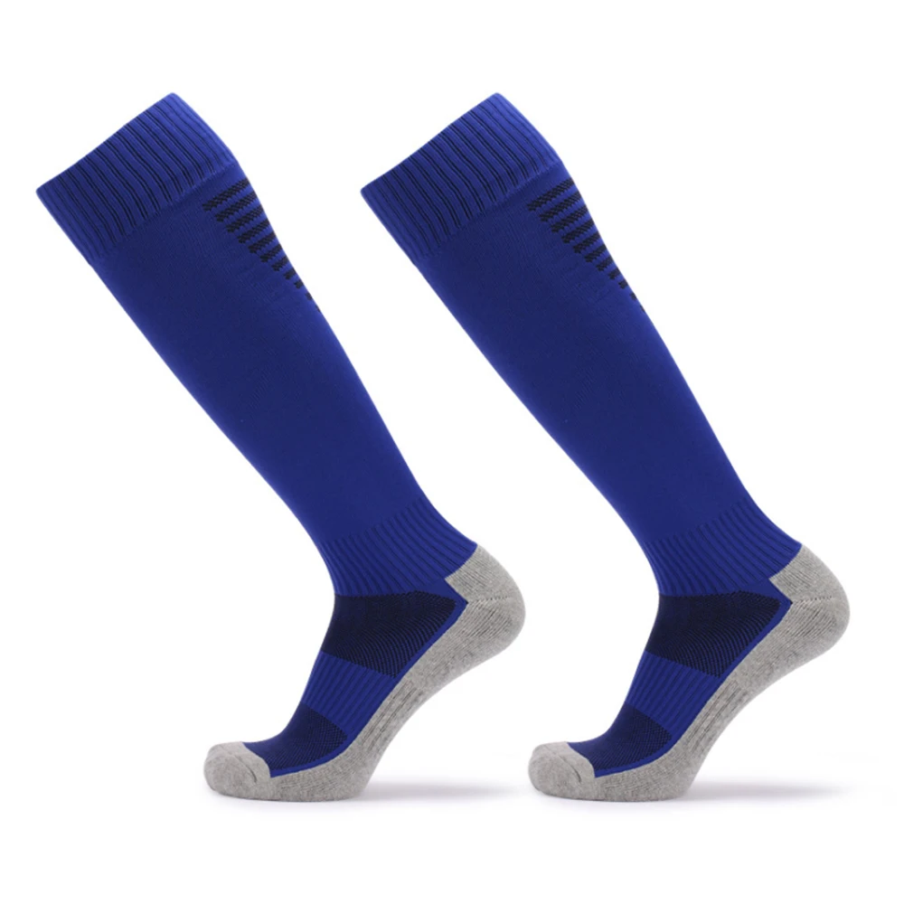 Anti Slip Men's Male Football Socks Soccer Sports Running Long