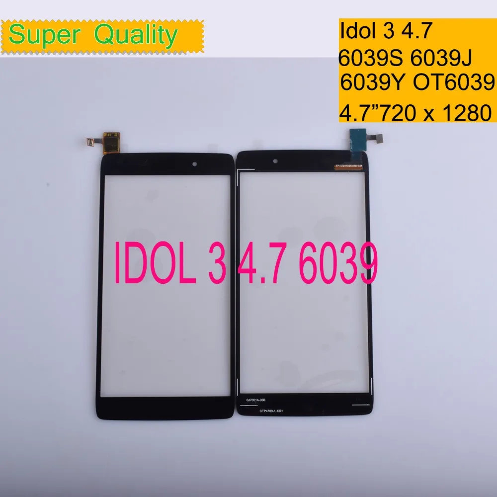 10 шт./лот для Alcatel One Touch Idol 3 6039 6039S 6039J 6039Y OT6039 OT сенсорная панель сенсорного экрана